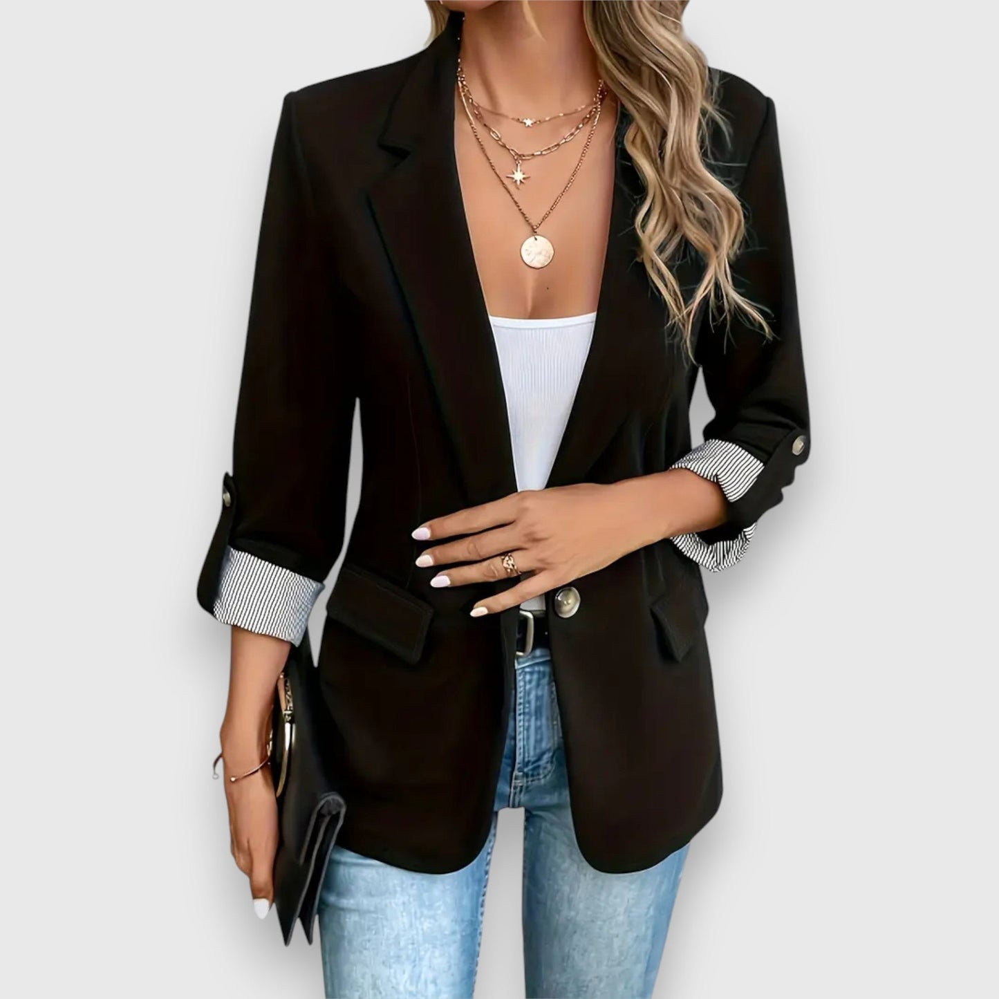Selma | Klassisk Blazer med Detaljer