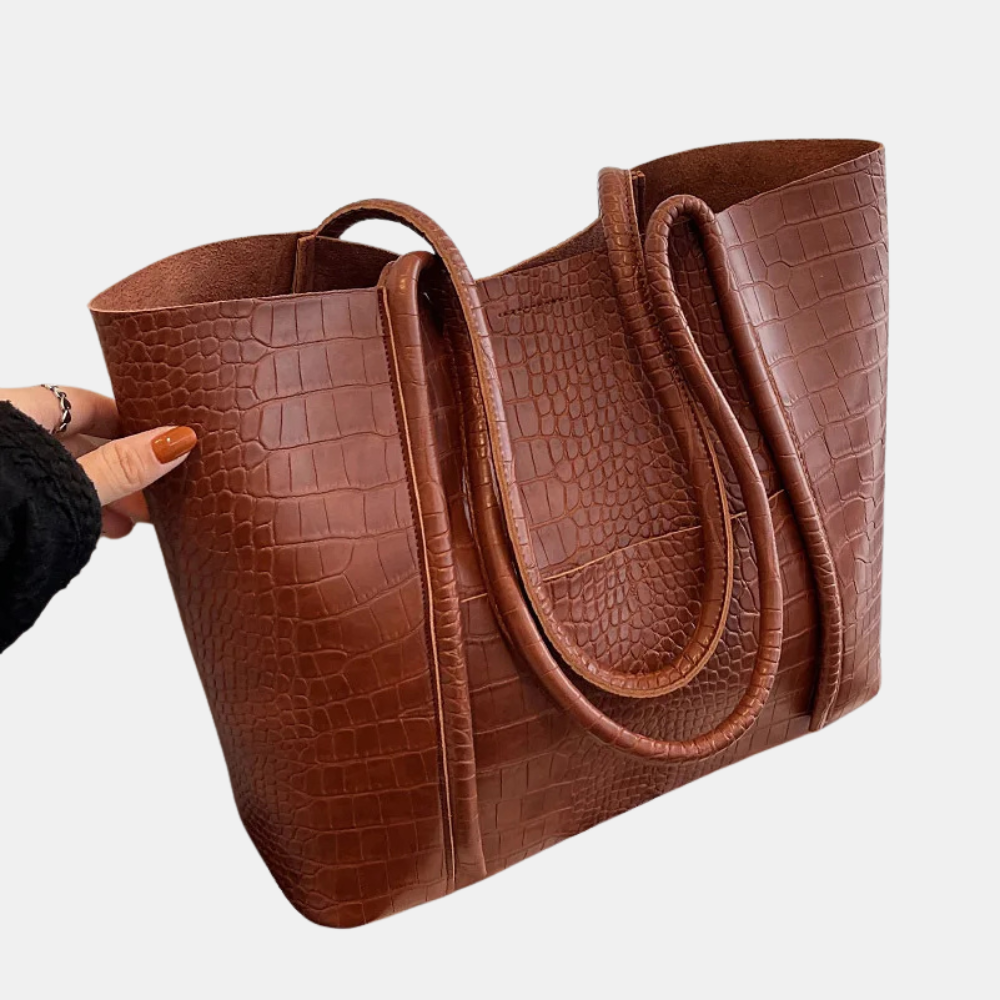 Lina | Elegant Tote med Strukturert Design