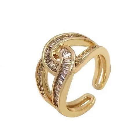 Tindra - Knottet Elegant Ring