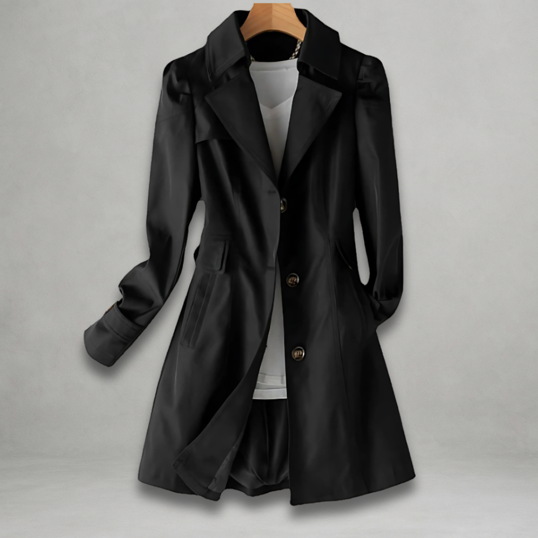 Elina | Trendy Vårtrenchcoat