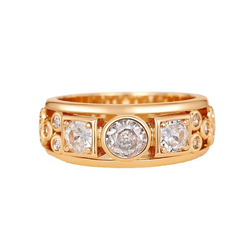 Jayla - Vintage Gull Zirconia Ring