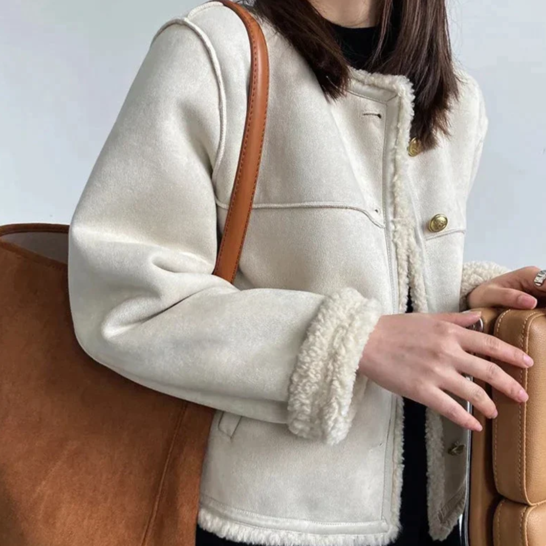 Weronika | Varm Lærjakke