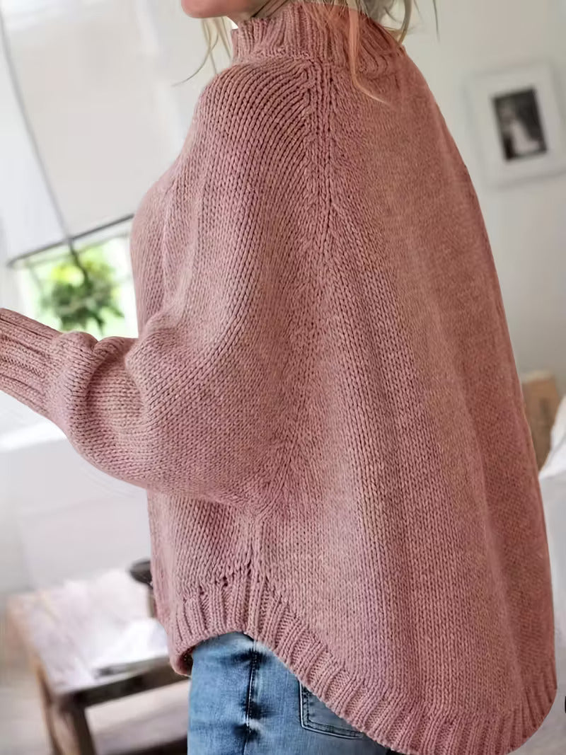 Ingeborg | Kabelstrikket Oversized Genser