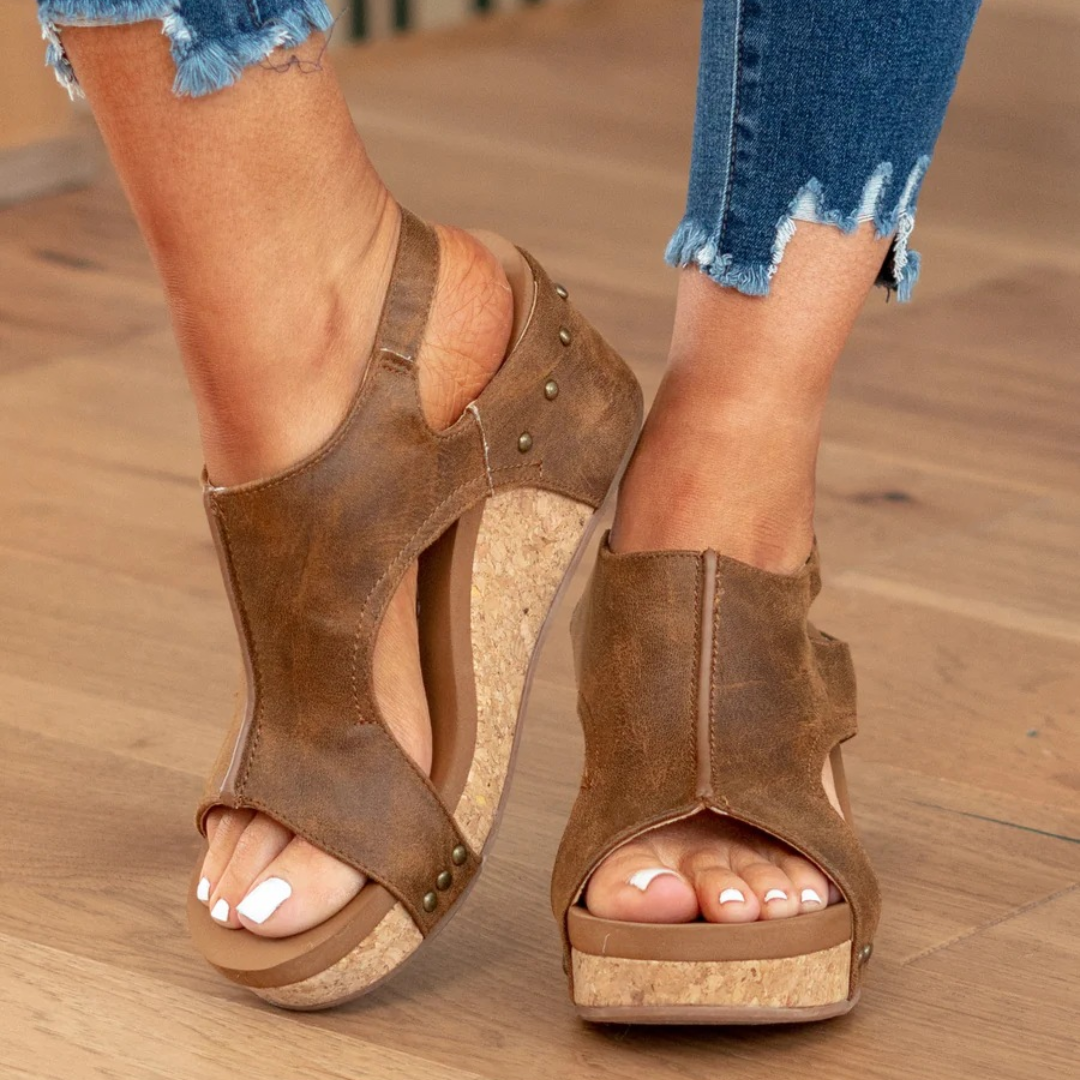 Sidsel | Komfortable Sandalar