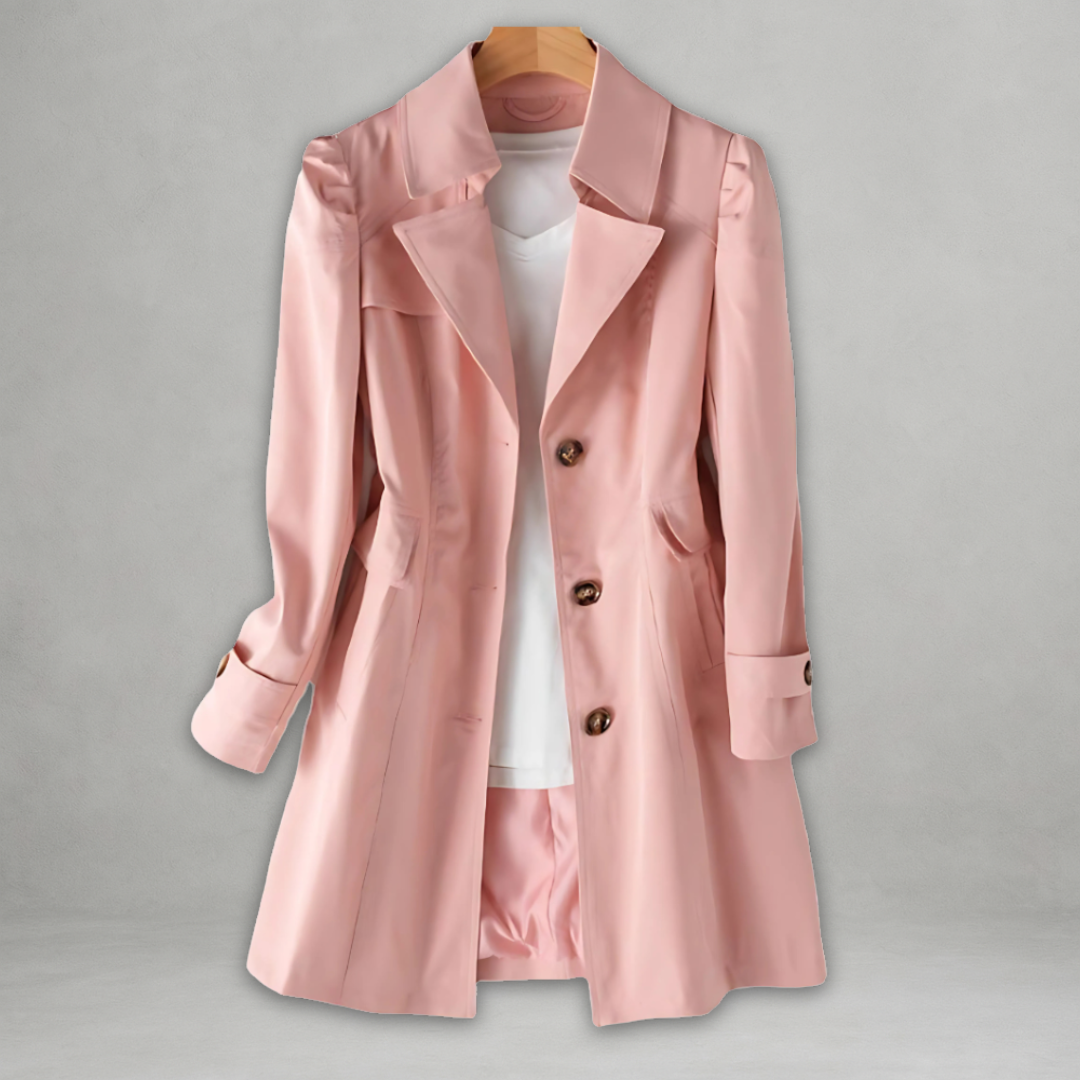 Elina | Trendy Vårtrenchcoat