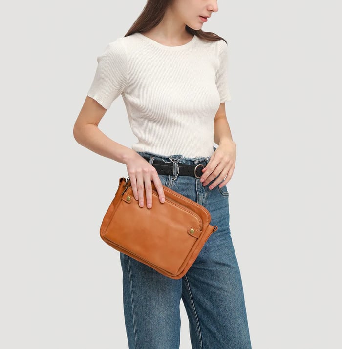 Elvira | Klassisk Crossbody Veske