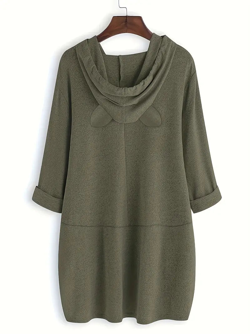 Roxane | Elegant Avslappet Hettegenser