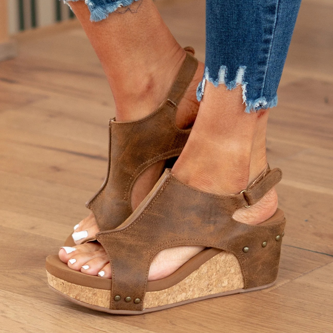 Sidsel | Komfortable Sandalar