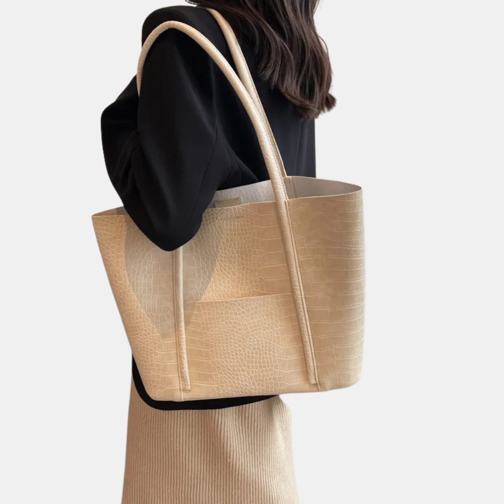 Lina | Elegant Tote med Strukturert Design