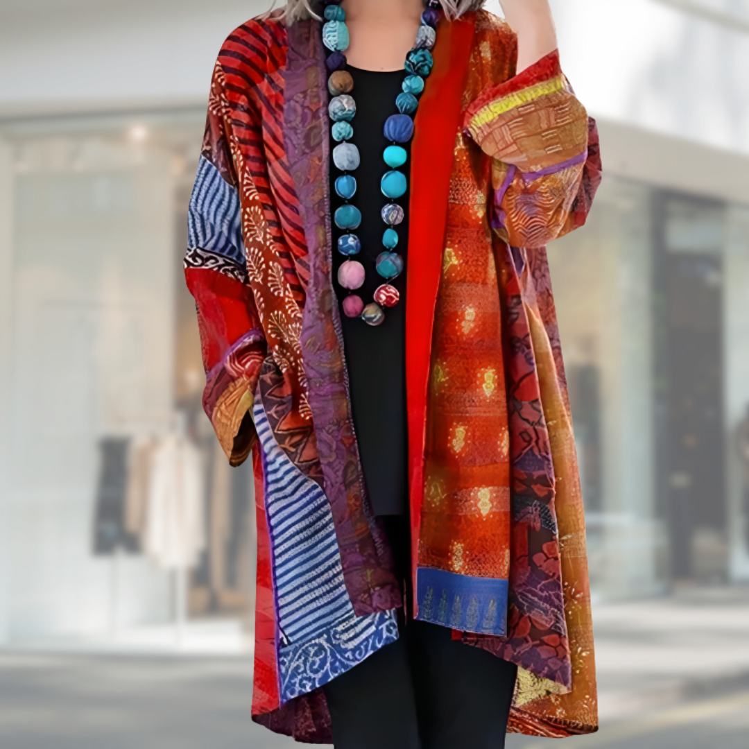 Kristin | Kimono med Kunstnerisk Preg