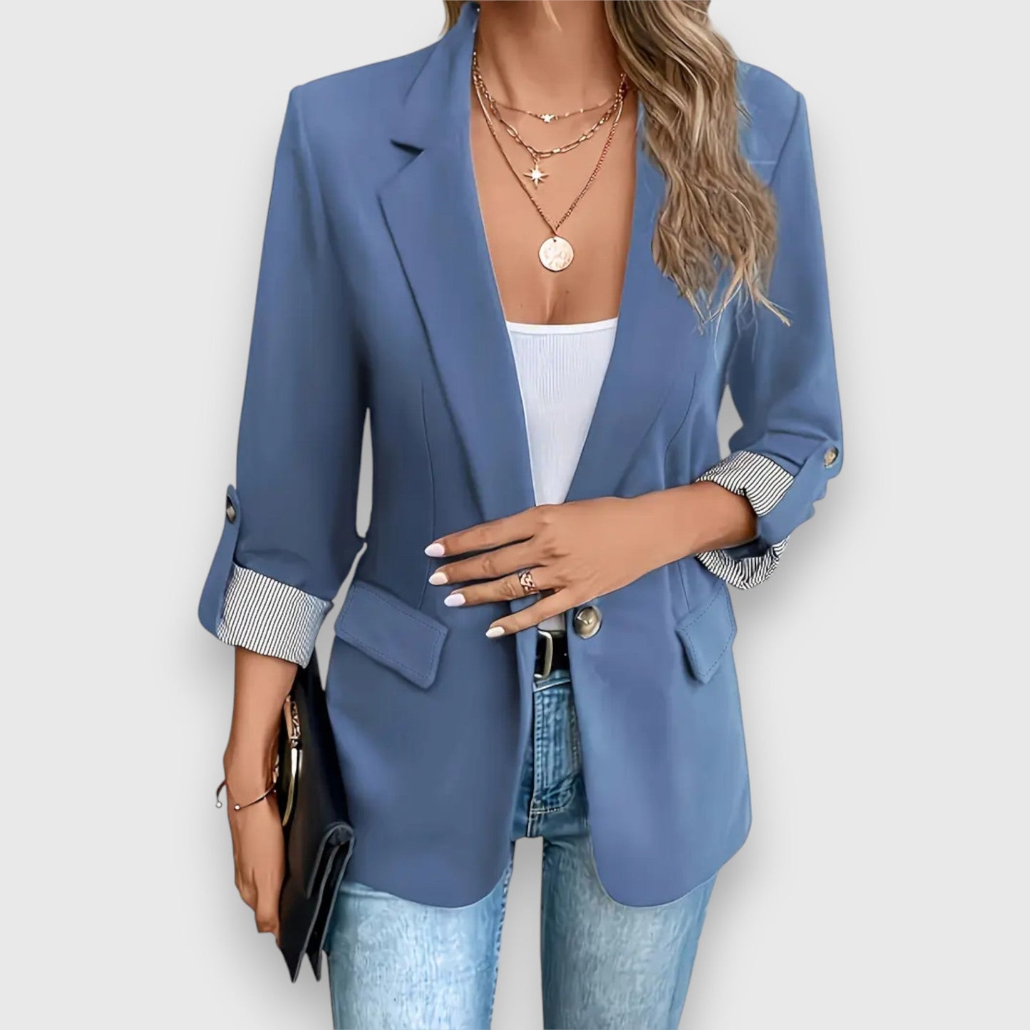 Selma | Klassisk Blazer med Detaljer