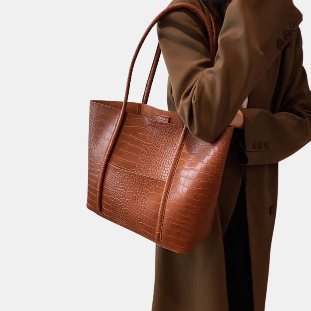 Lina | Elegant Tote med Strukturert Design
