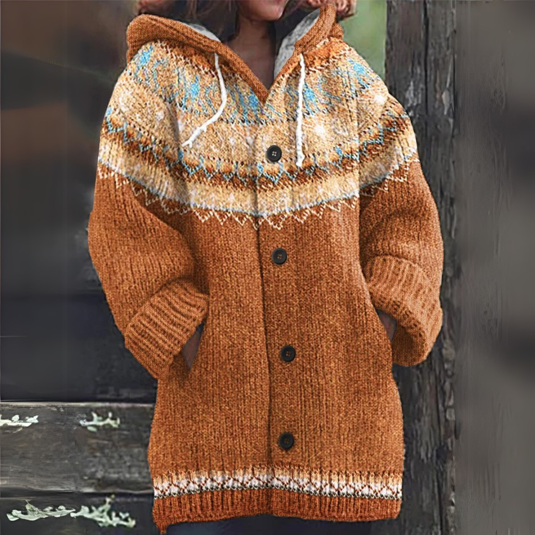 Elise | Elegant Strikket Cardigan