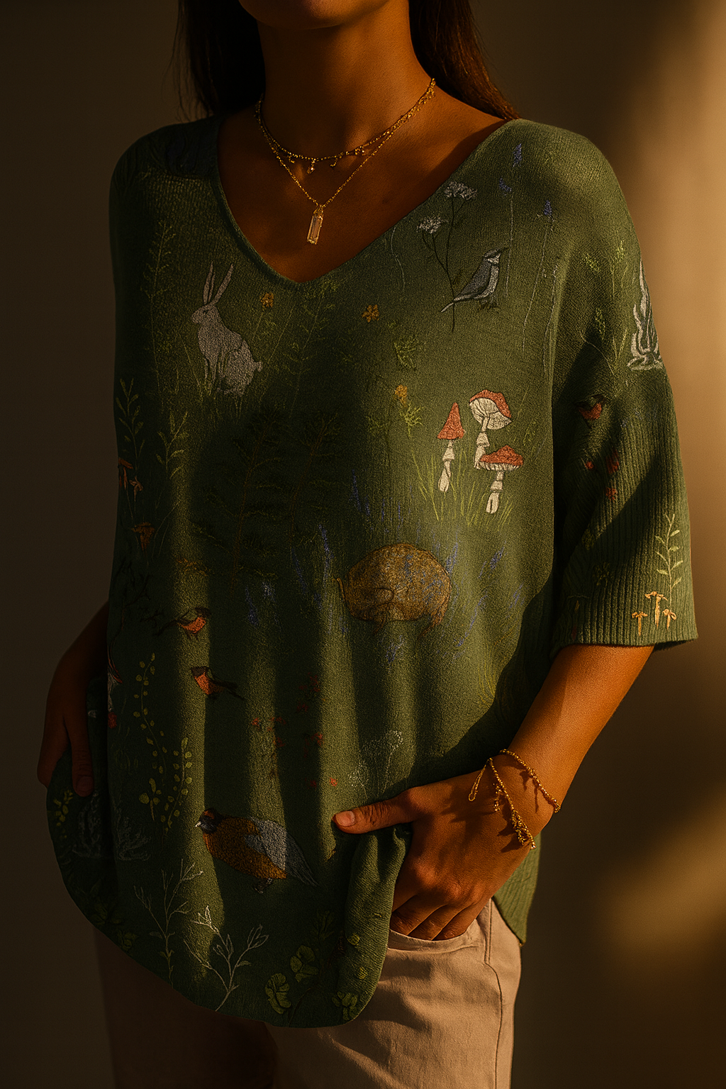 Vendela | Bluse med Eventyrlig Preg