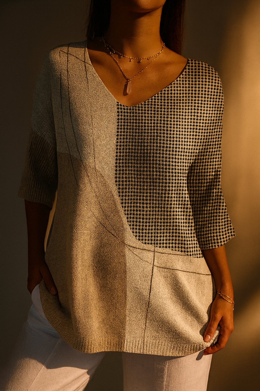 Embjørg | Bluse med Moderne Eleganse