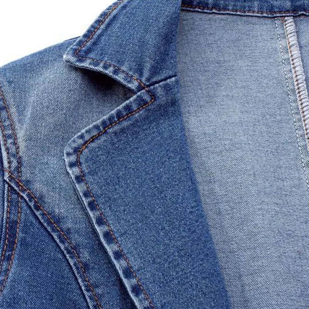 Karianne | Stilig Denim Blazer for Damer