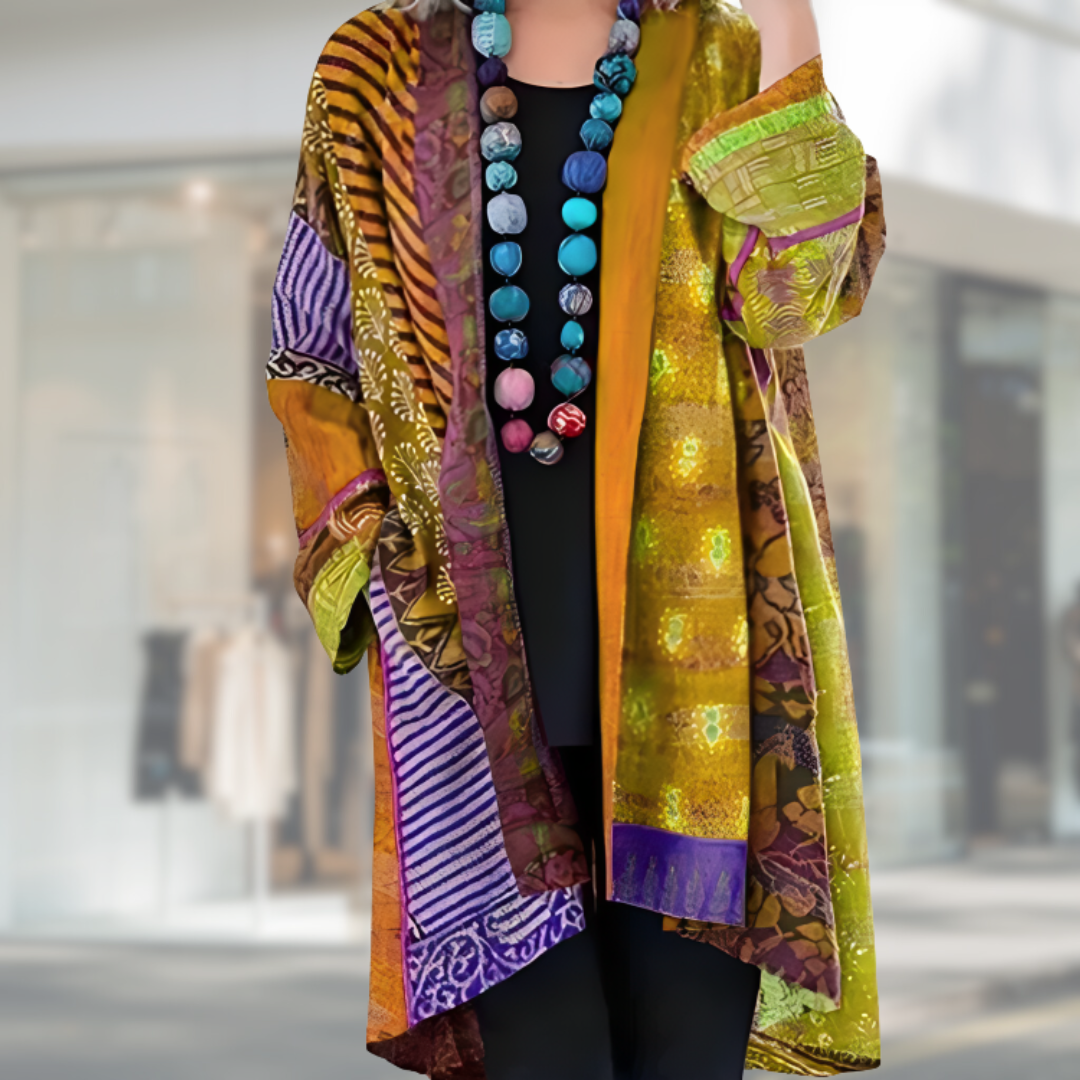 Kristin | Kimono med Kunstnerisk Preg