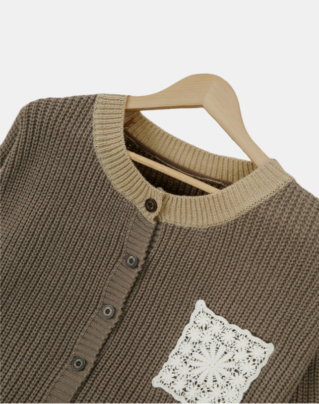 Årvor | Strikket Lomme Cardigan