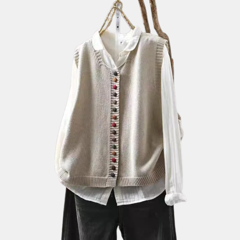 Årnyfrid | Strikket Vest