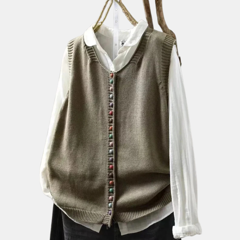 Årnyfrid | Strikket Vest