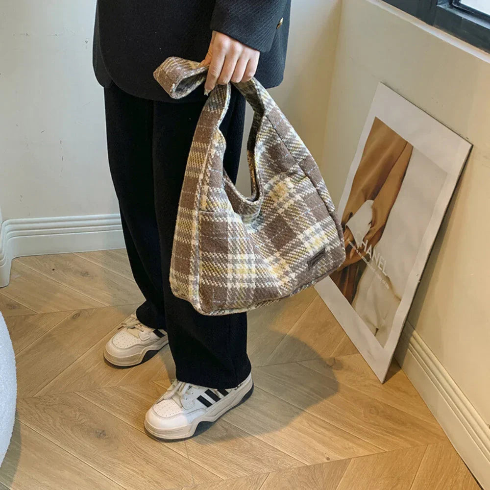 Edith | Rutete Skulderveske