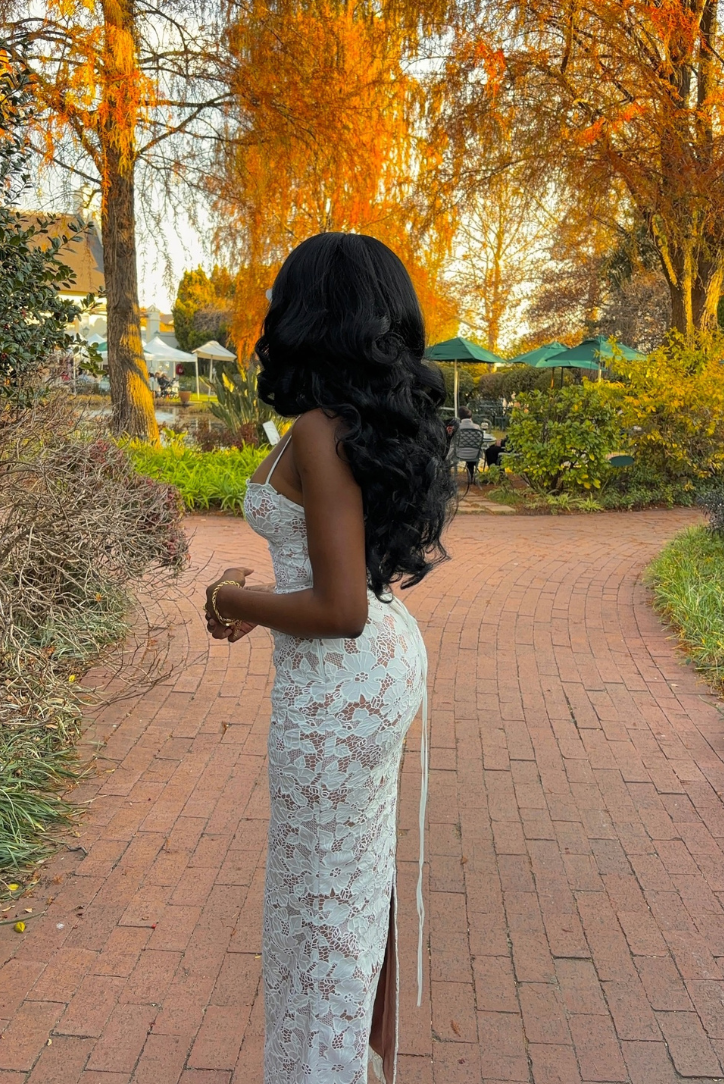 Janessa - Blonde Maxi Kjole