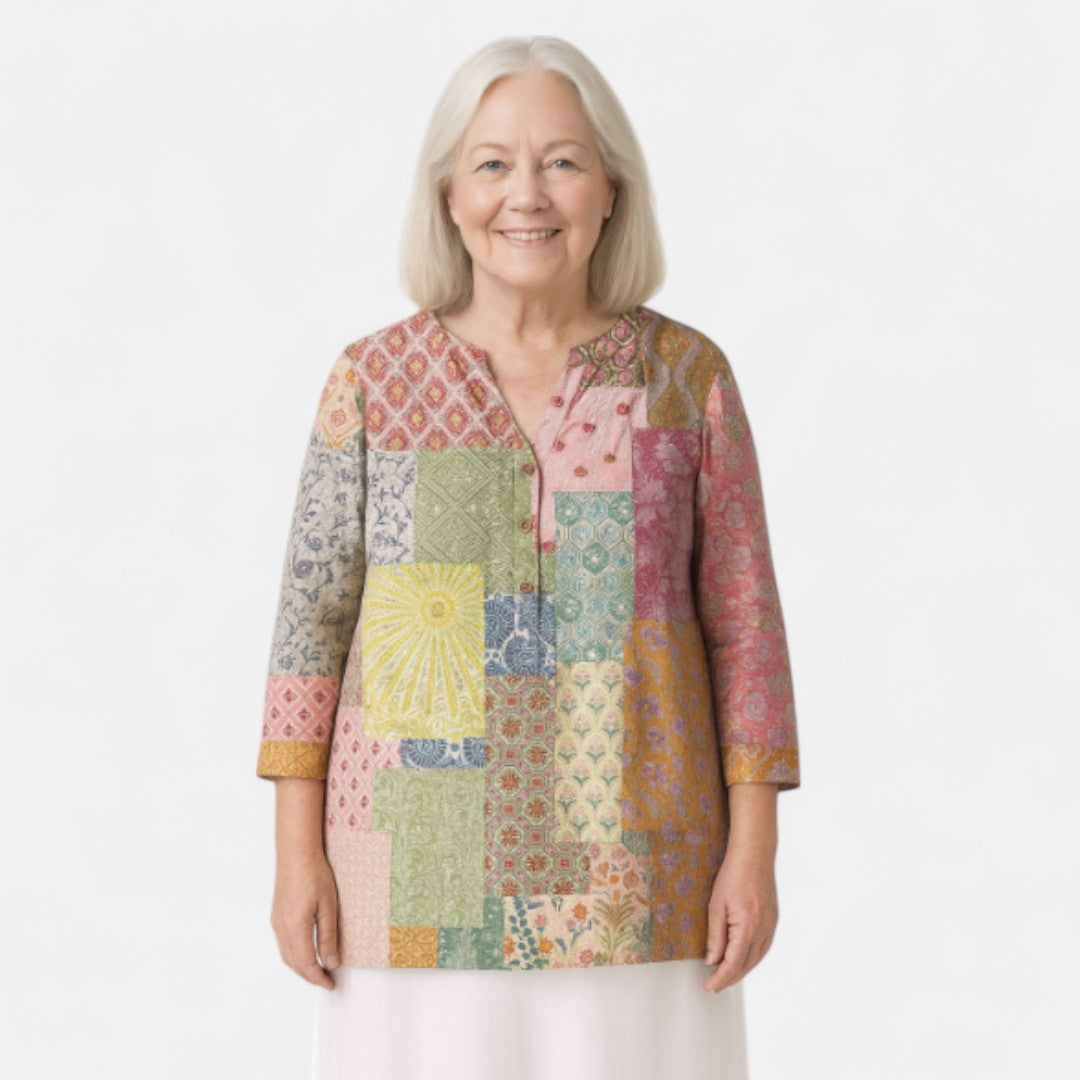 Isfrid™ | Breezy Blossom Tunika