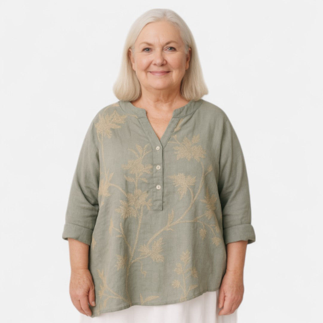 Isfrid™ | Breezy Blossom Tunika