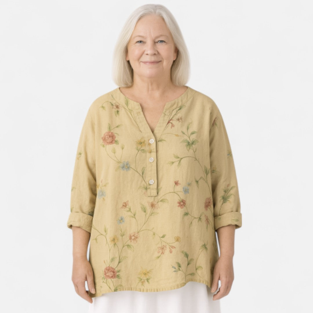 Isfrid™ | Breezy Blossom Tunika