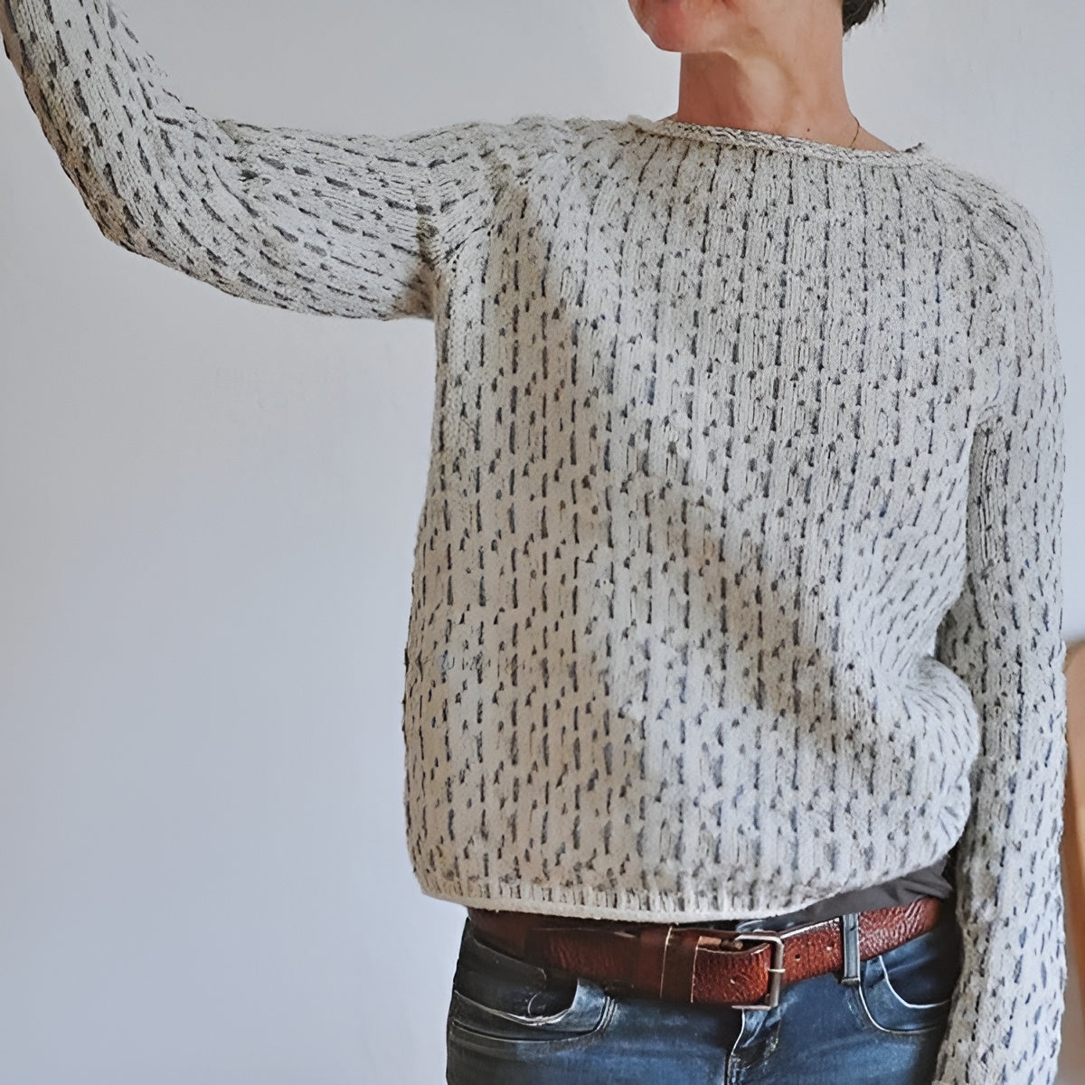 Andrea | Stramstrikket Genser