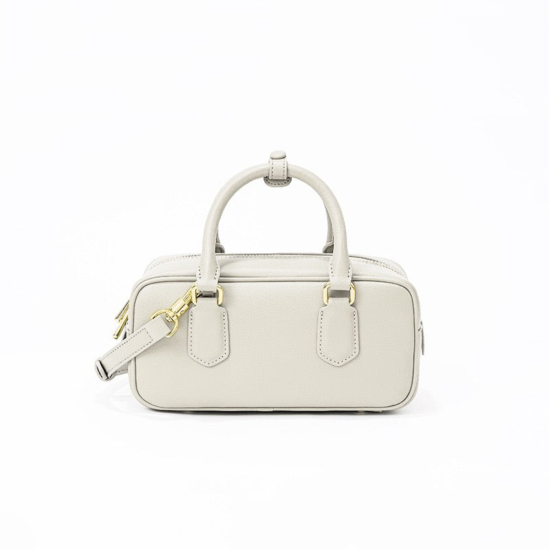 Audlinn | Vintage Ekte Lær Crossbody Veske