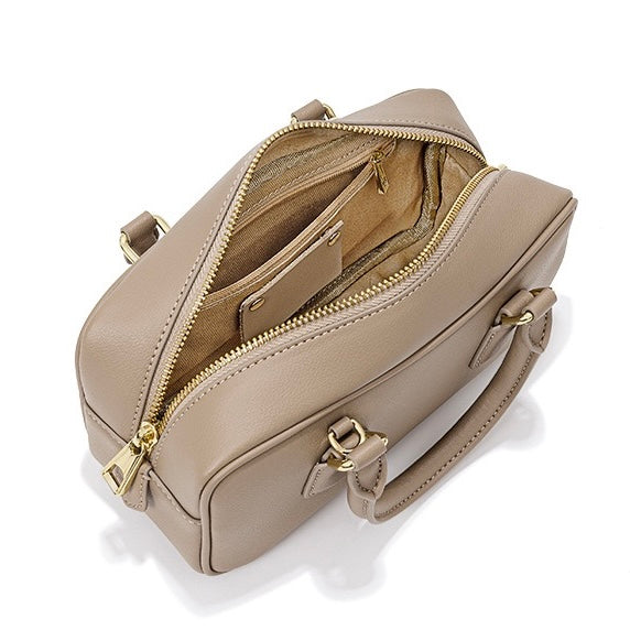 Audlinn | Vintage Ekte Lær Crossbody Veske