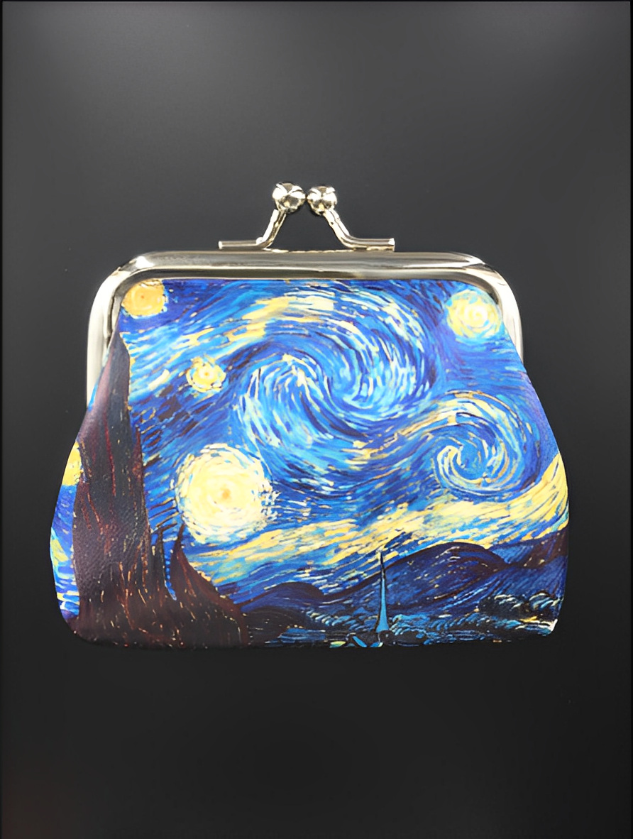 Helga | Van Gogh Kunst Mini Myntveske