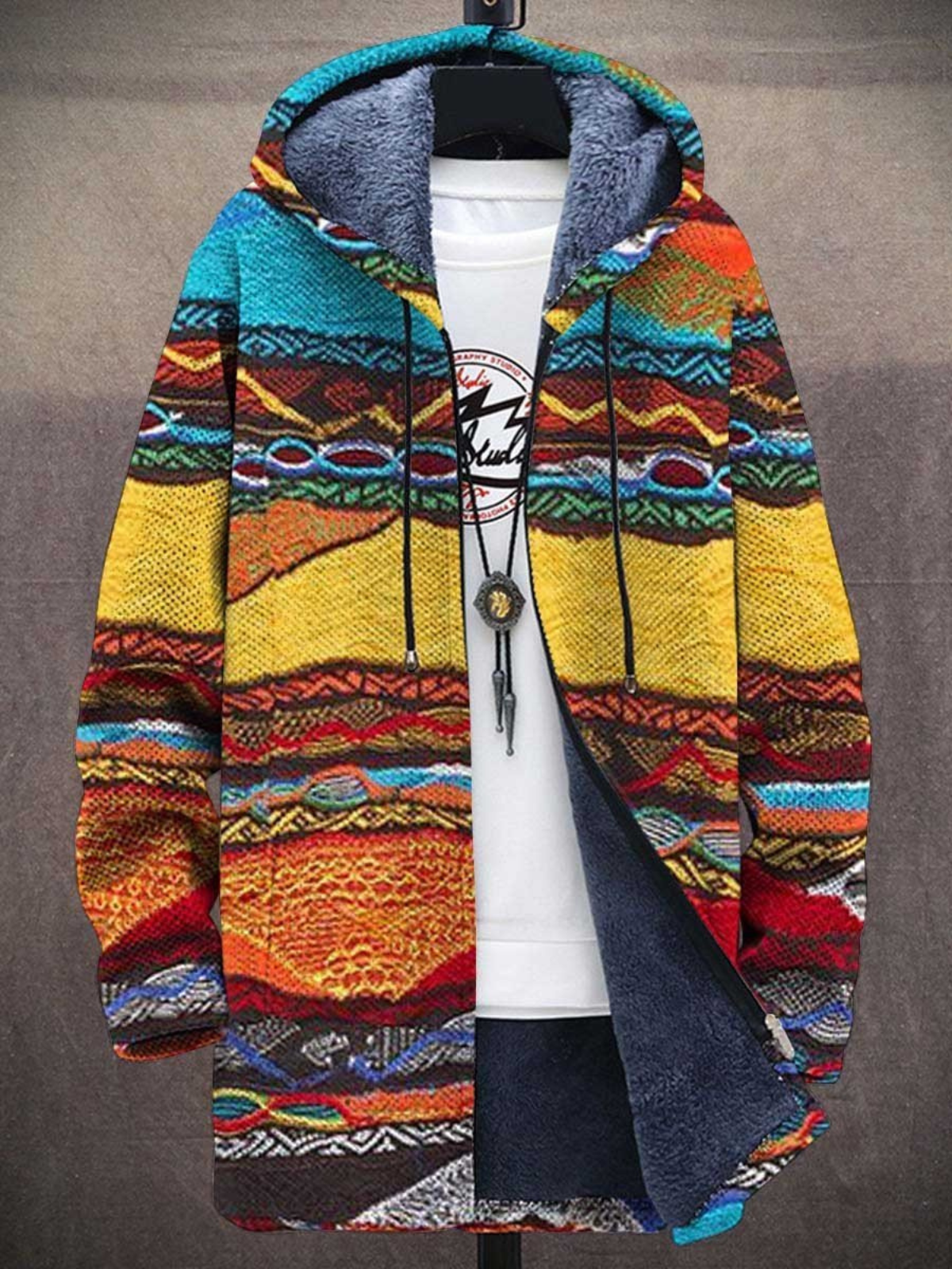Alvhild | Kunstnerisk Cardigan med Katteinspirasjon