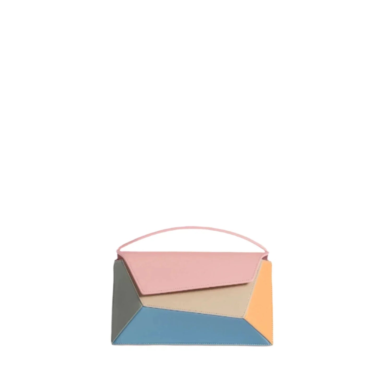 Maja | Flerfarget Geometrisk Skulderveske