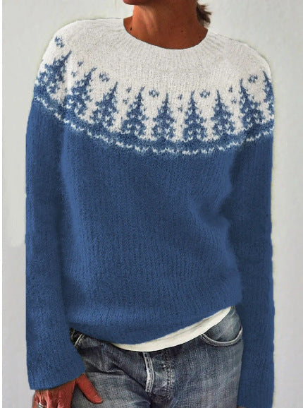 Chunky islandsk genser for vintervarme
