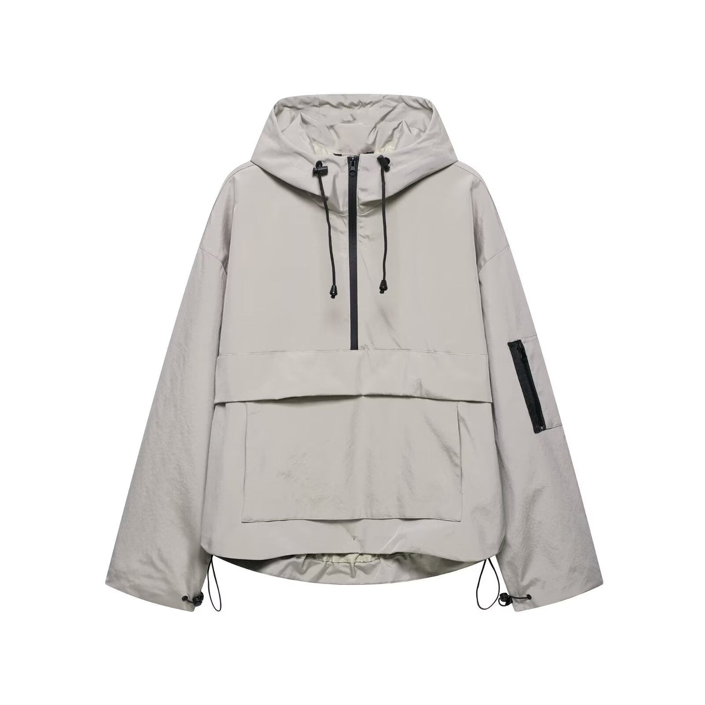 Gunvor | Sporty Jakke med Hette