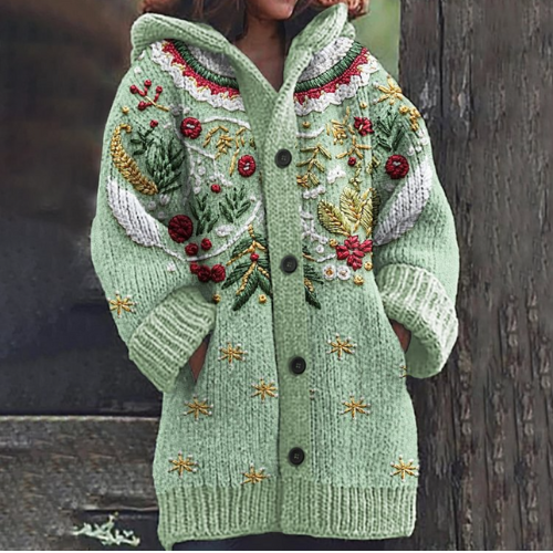 Sofie | Klassisk Strikket Cardigan