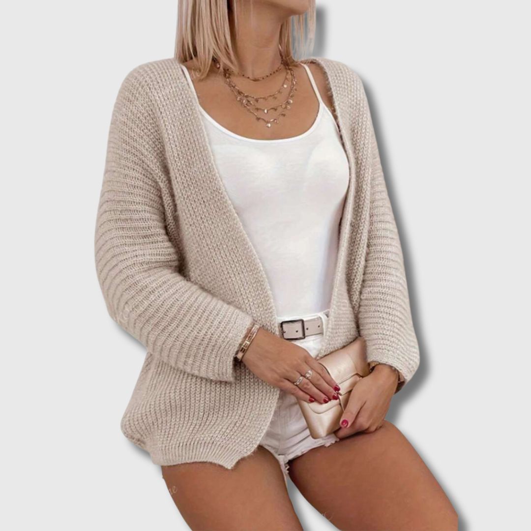 Elise | Cardigan med Komfort og Eleganse