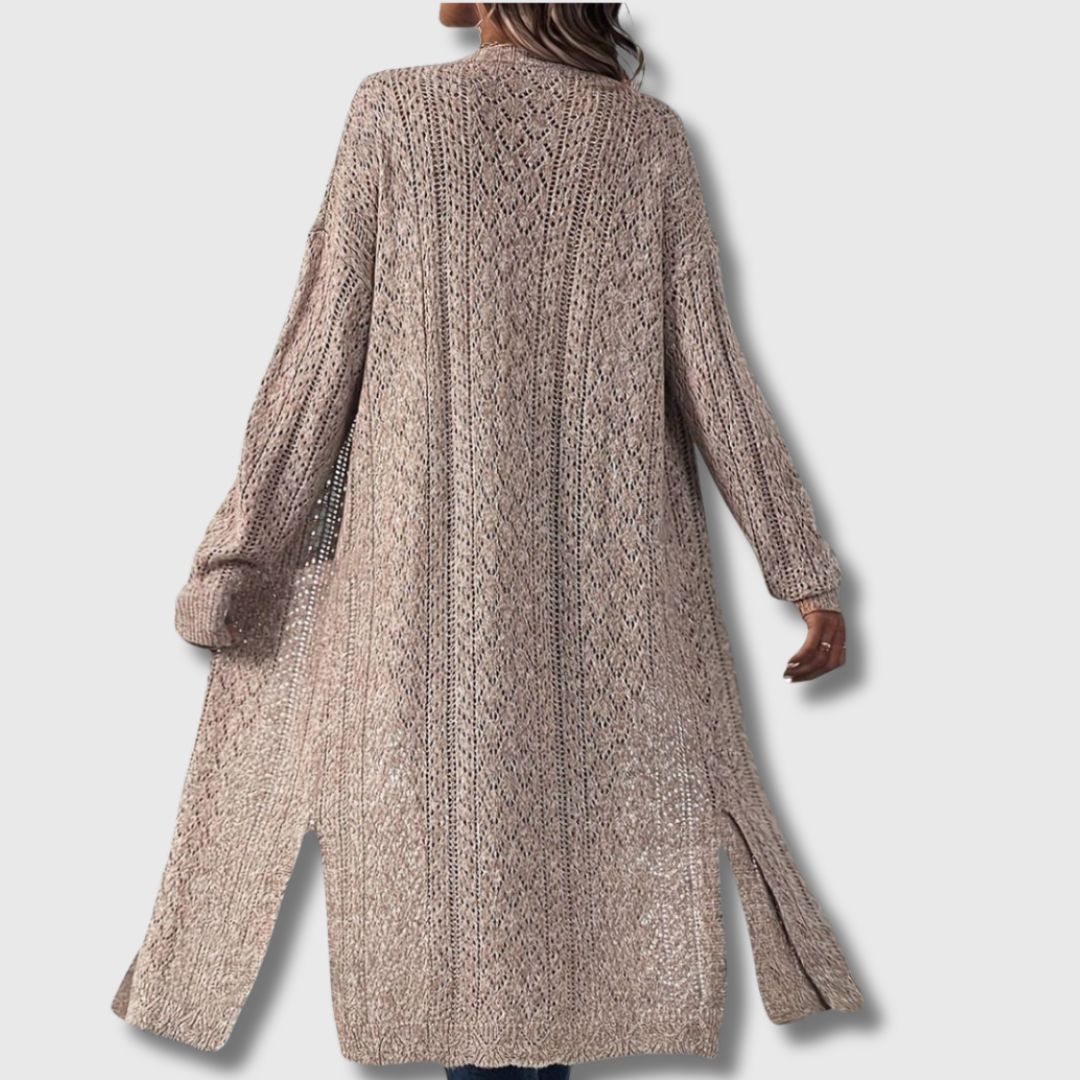 Selvika | Lang Åpen Cardigan for Kvinner