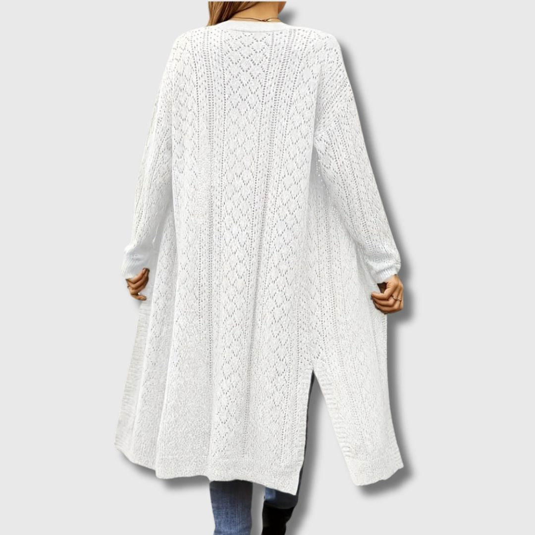 Selvika | Lang Åpen Cardigan for Kvinner