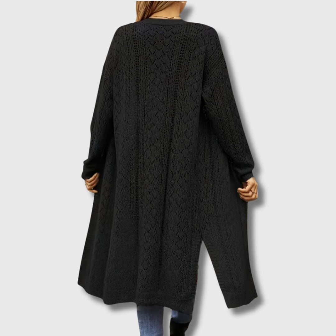 Selvika | Lang Åpen Cardigan for Kvinner