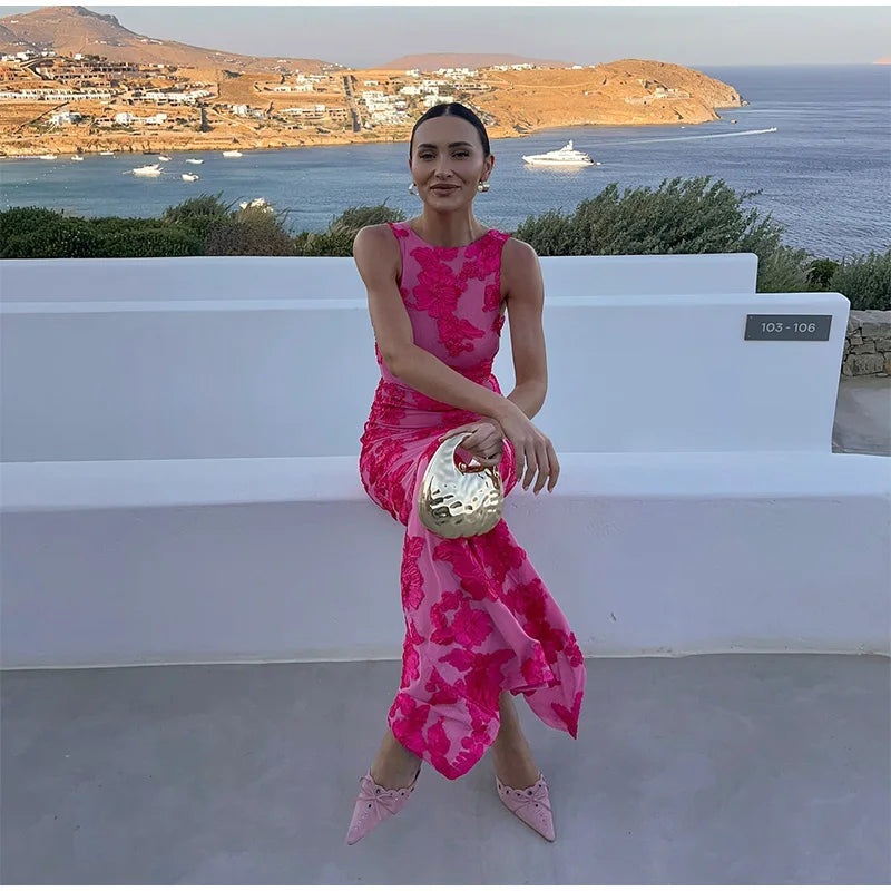 Amira - Elegant Blomsterkjole