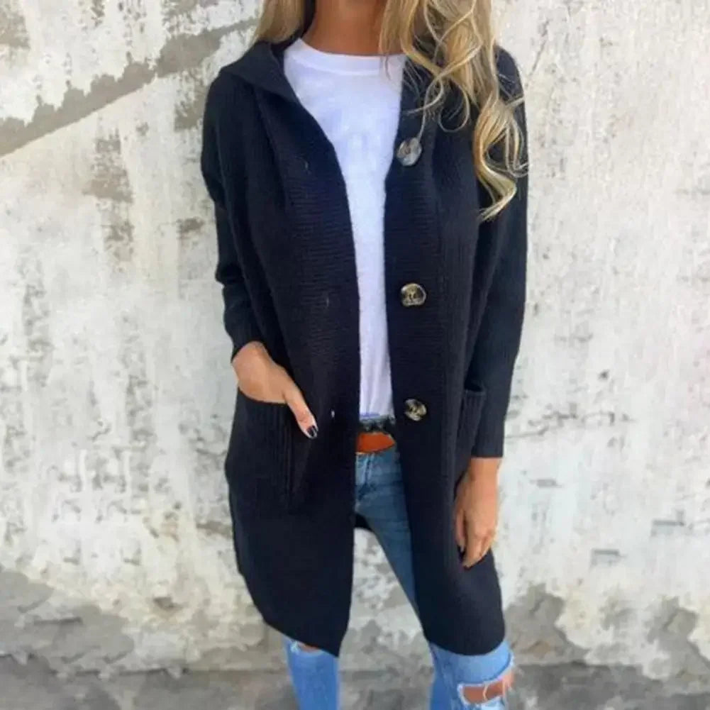 Selbjørg | Lang Knappecardigan
