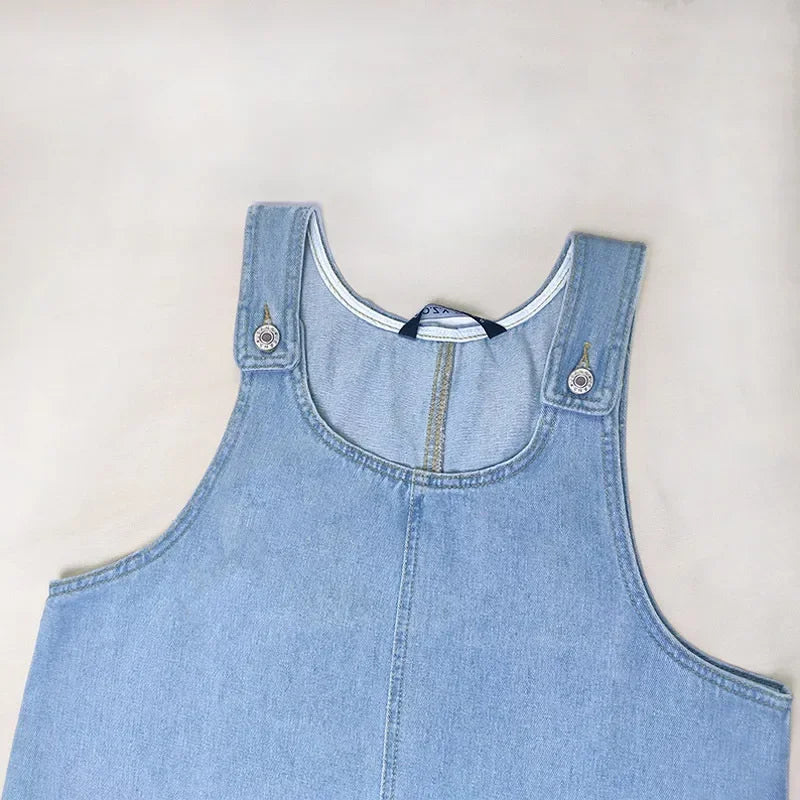 Petra | Praktisk og Lett Denim Sommerkjole