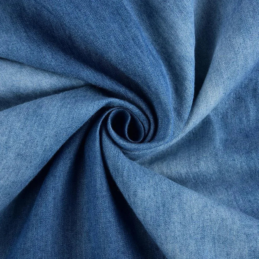 Borghild | Avslappet Denim Sommerkjole
