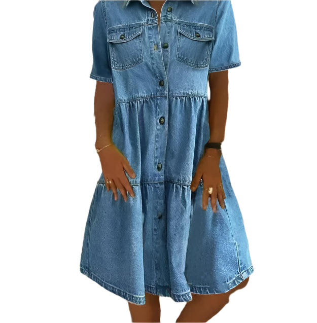 Eirill | Boho Denimkjole