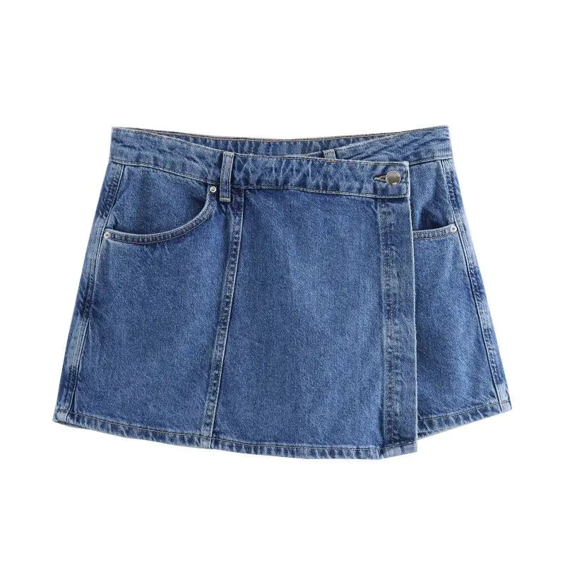 Pernille | V-Hals Denim Sett
