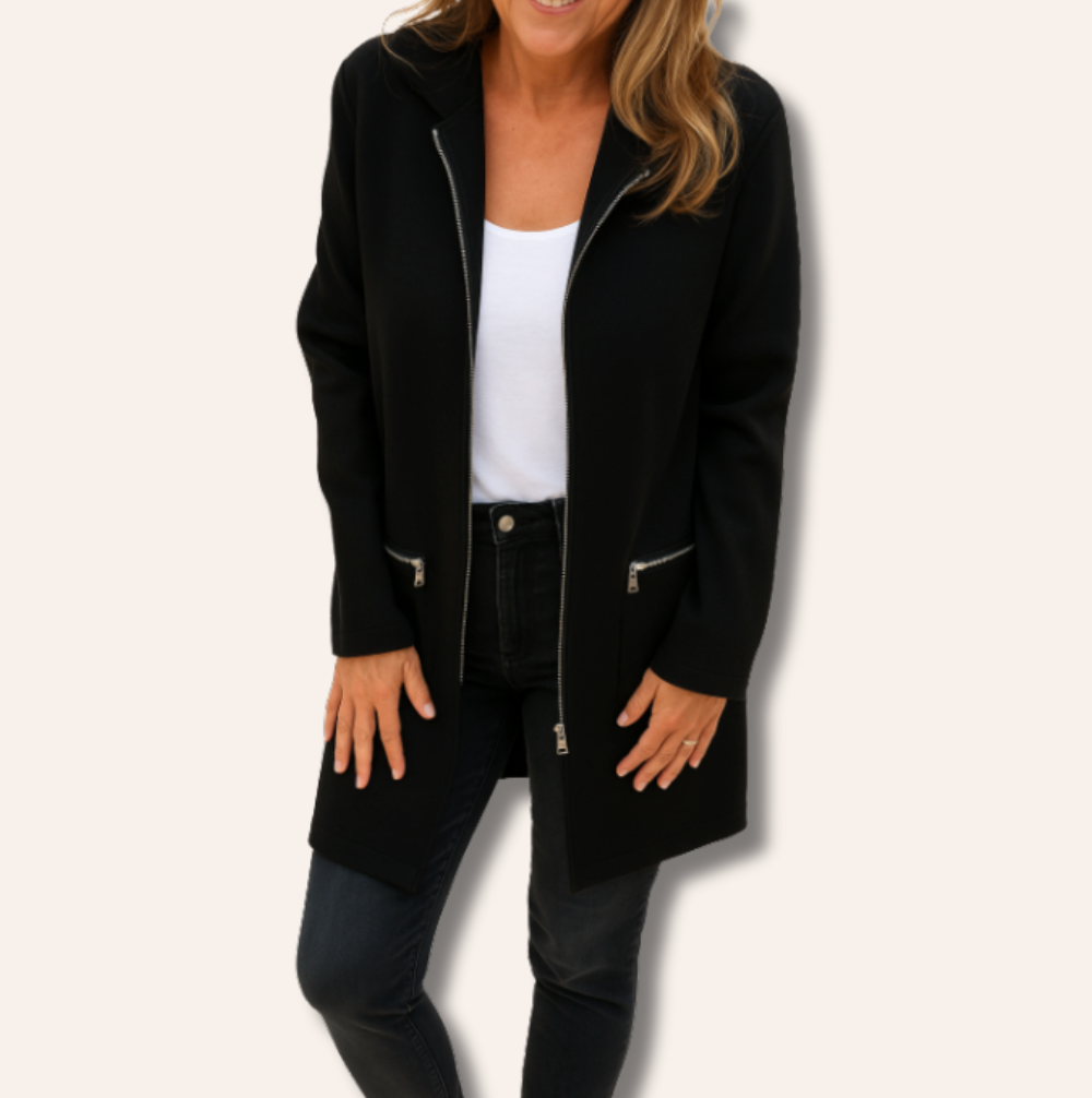 Dagrunn | Langermet Cardigan med Hette