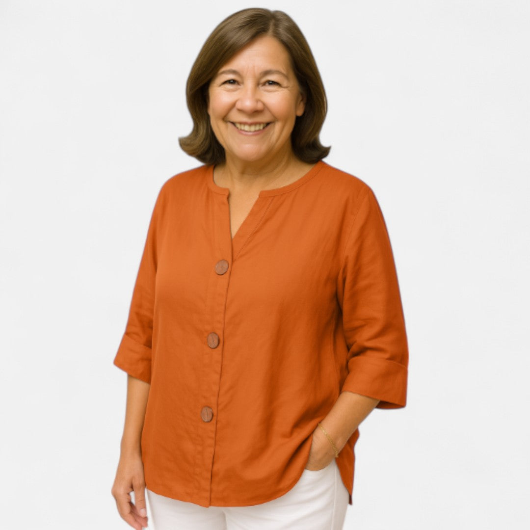 Brith™ | Komfortabel Løs-Fit Bluse